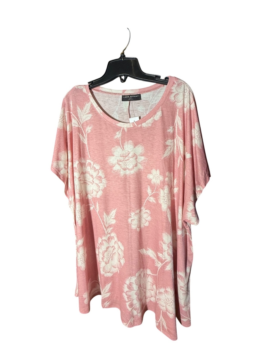 NWT Lane Bryant Pink Floral Tee 22/24